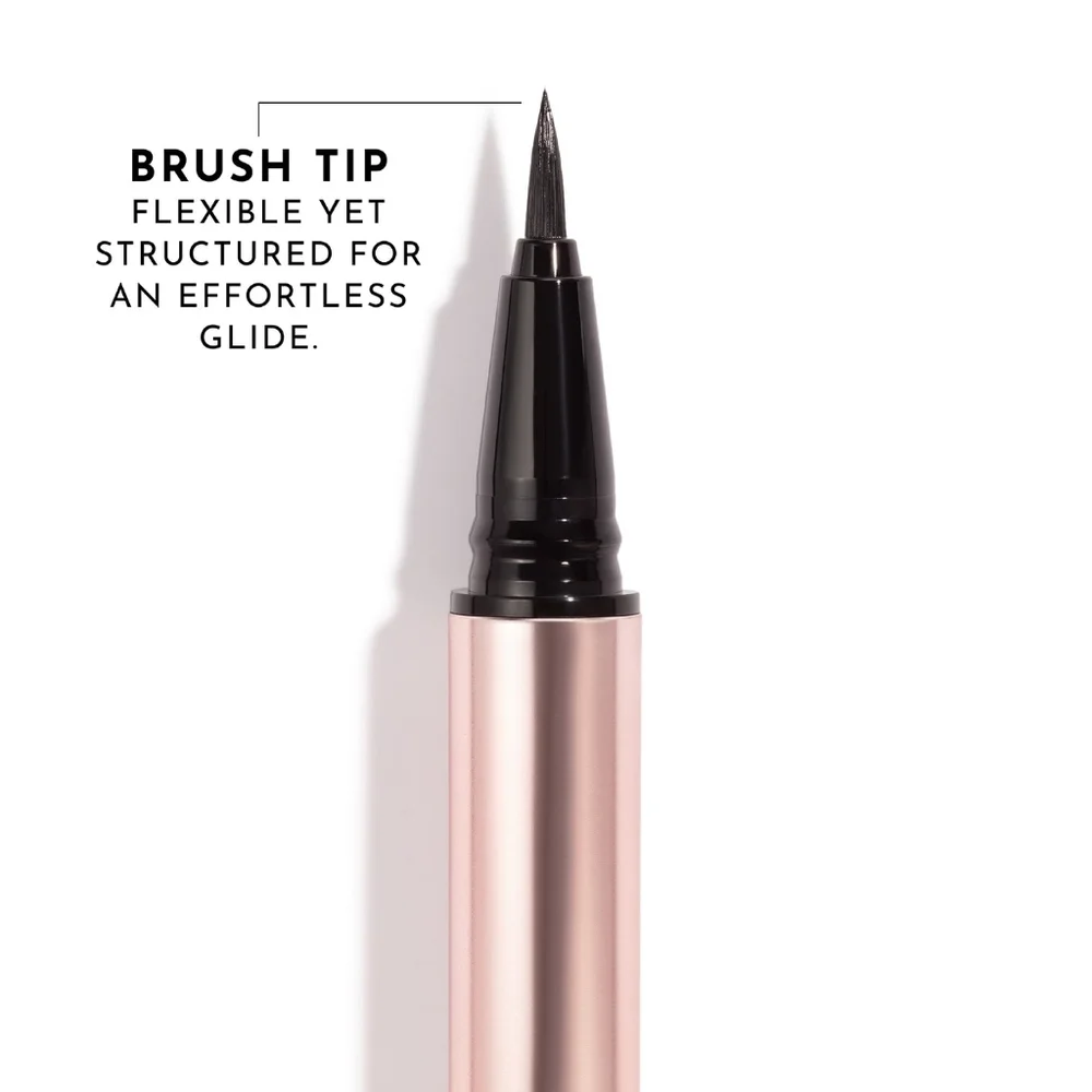 LAWLESS Ultra Black Caviar Liquid Eyeliner With Precision Brush Tip